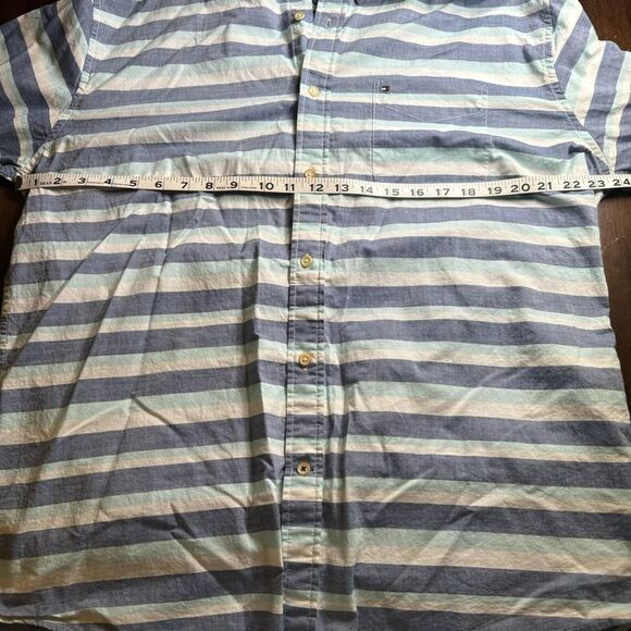 Tommy Hilfiger Classic Fit Cotton Long Sleeve Button Down Shirt Men’s Size XL - Picture 8 of 10